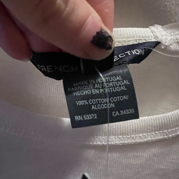 NWT French connection long sleeve tee - Picture 2 of 4